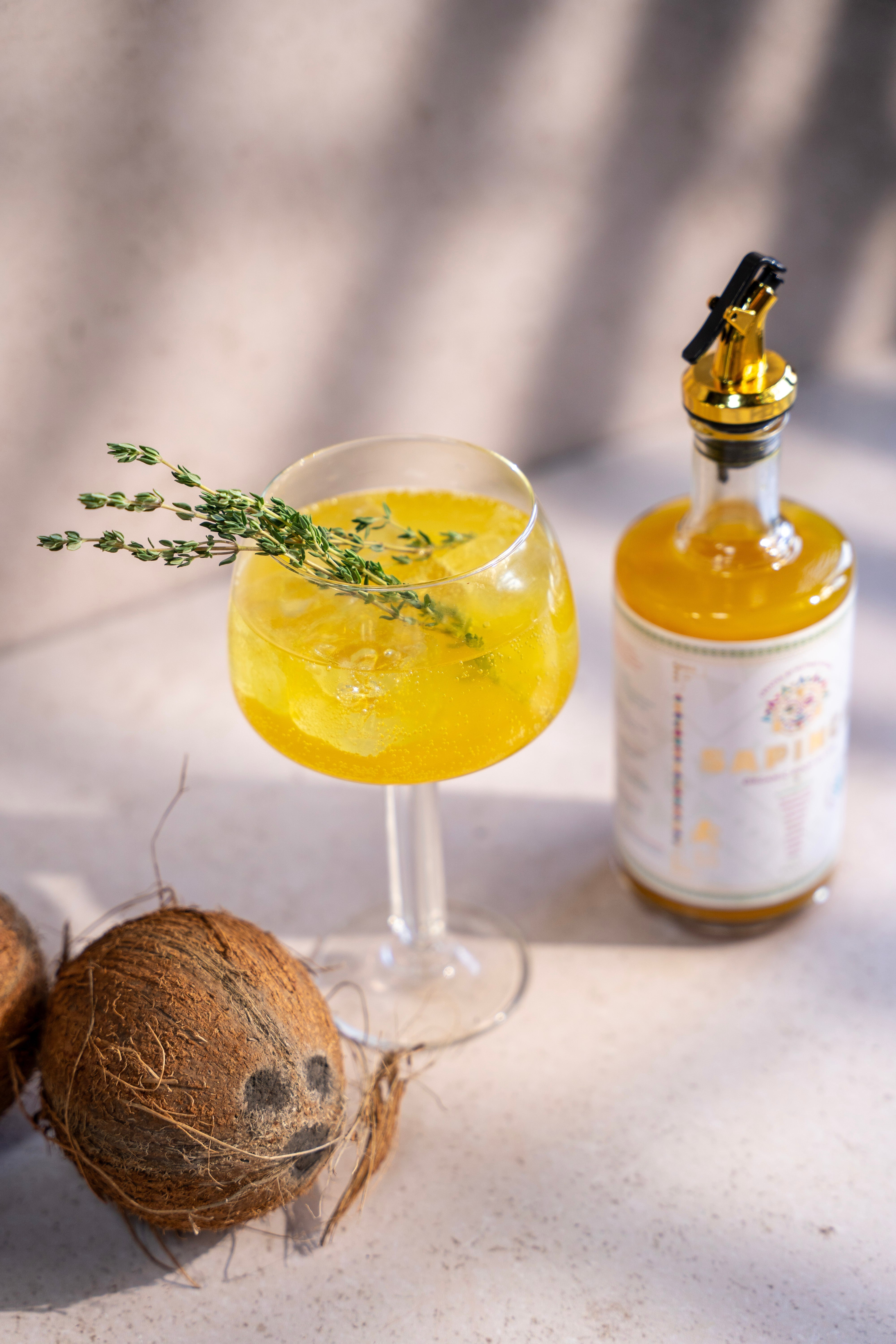 Coconut Ginger Spritz