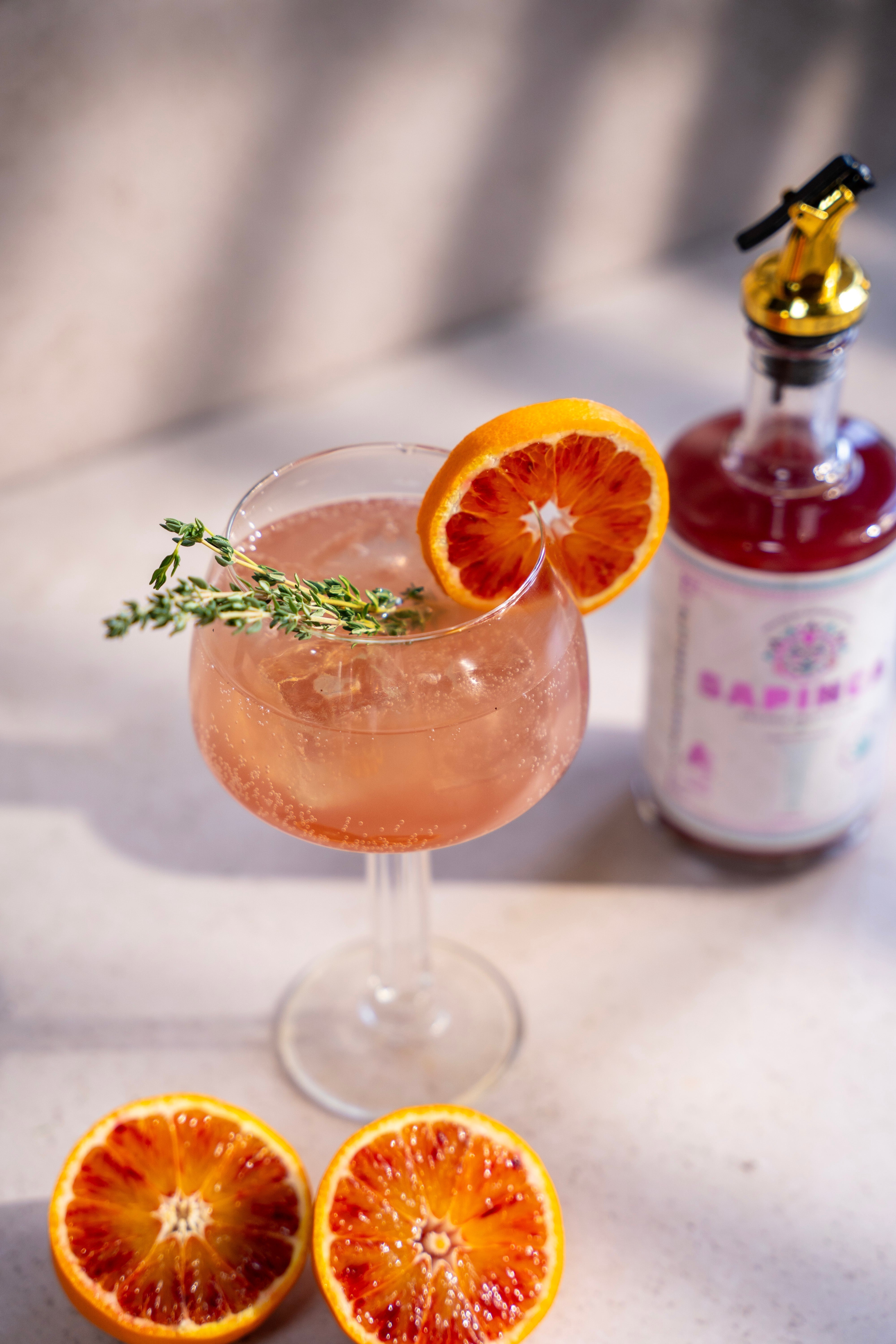 Blood Orange Thyme Spritz