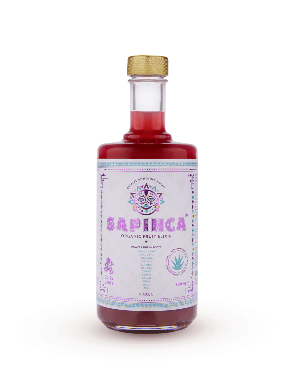 SAPINCA Organic Fruit Elixir - Natural Alcohol Free