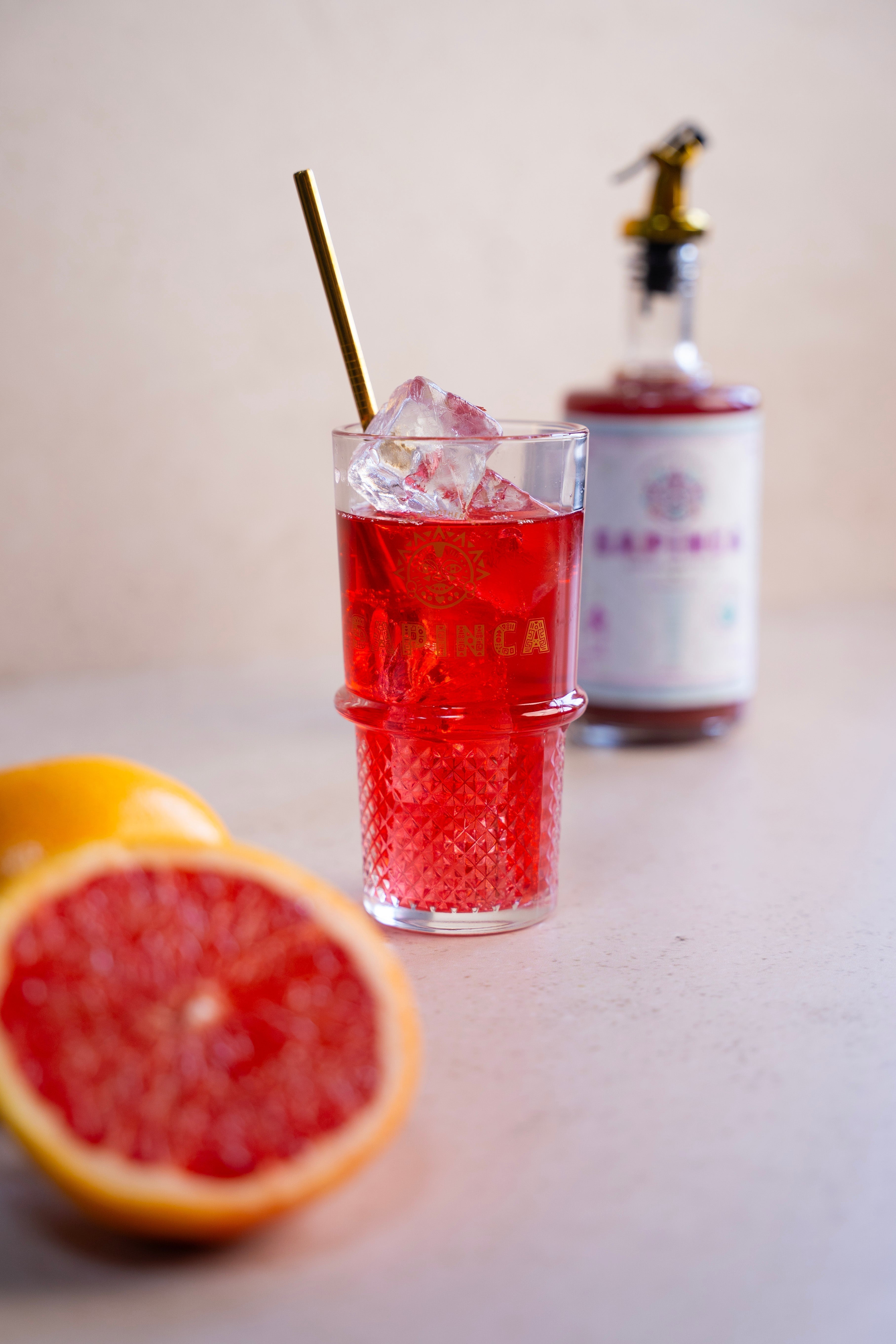 SAPINCA Sparkling Grapefruit Recipe