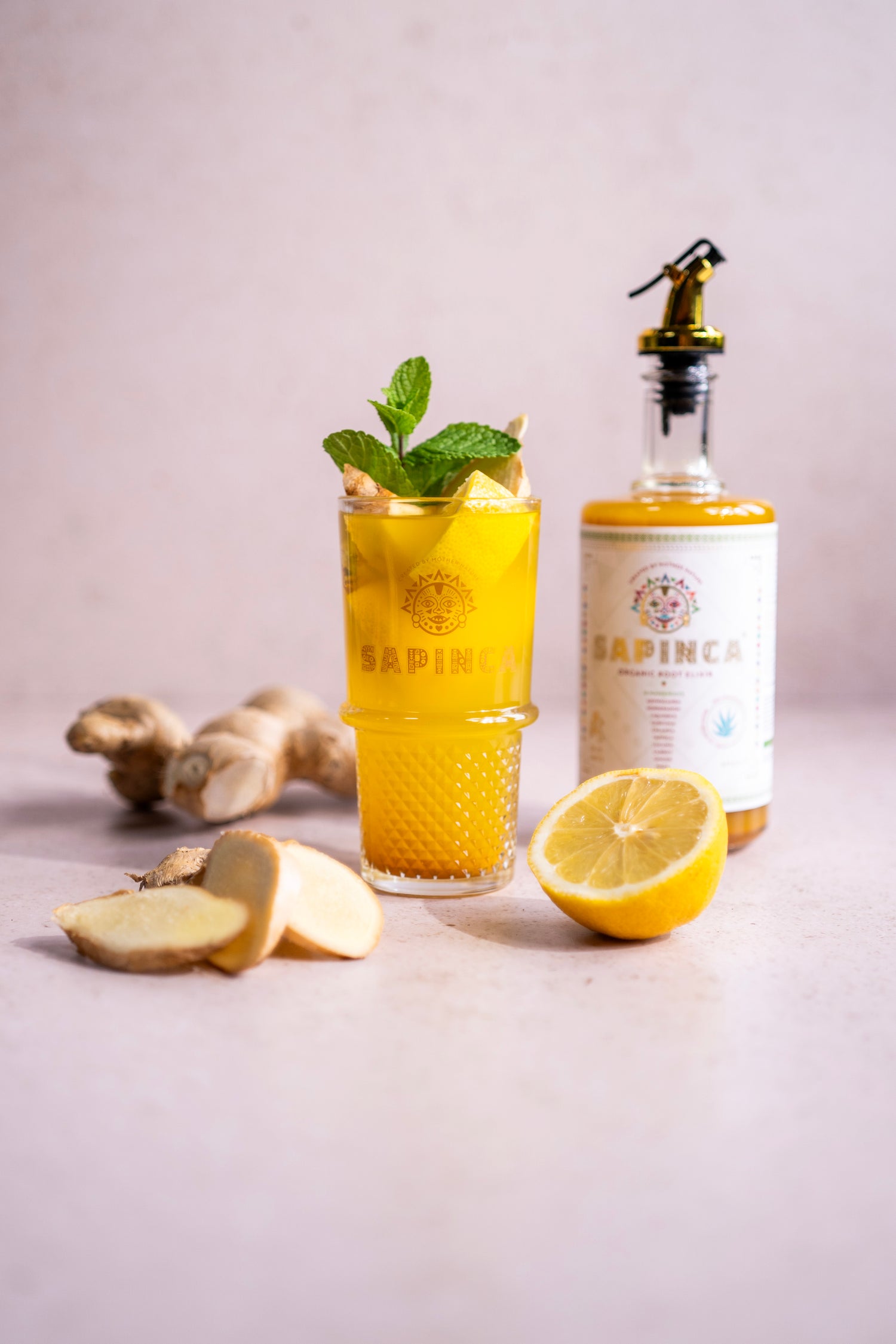 SAPINCA - Power Hottie Recipe - A hot ginger lemon drink