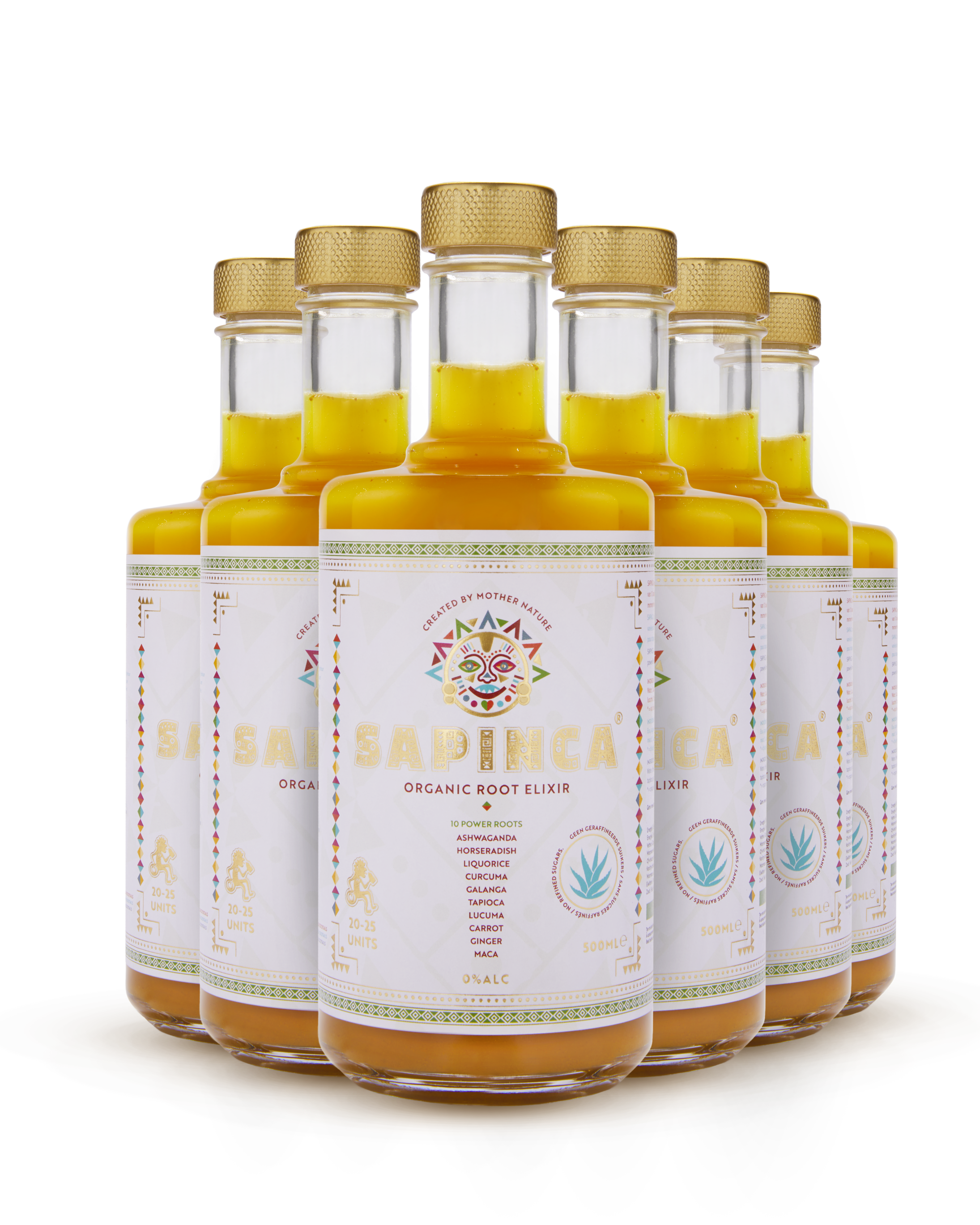 Organic Root Elixir - 6 flessen